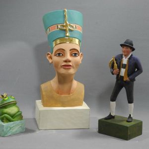 Werkstück Holzbildhauern